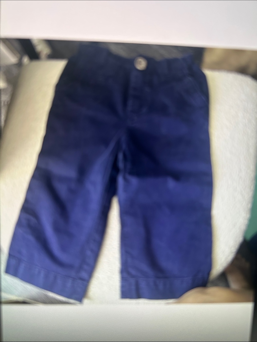 Burberry Deep Blue Kids Casual Pants